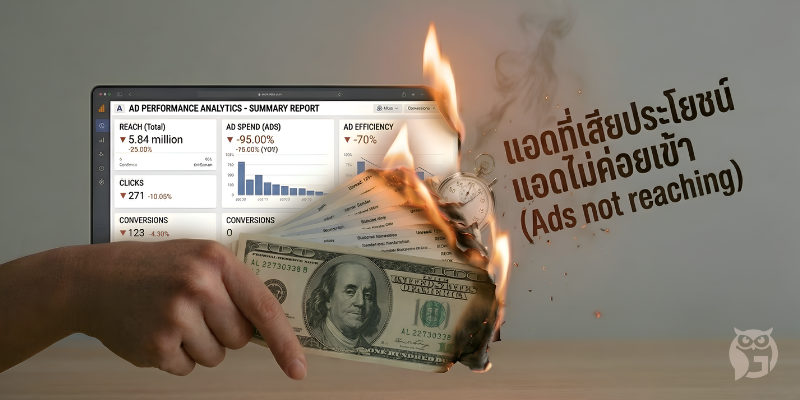 การเผาเงินค่า Ads ทิ้งฟรีๆ 